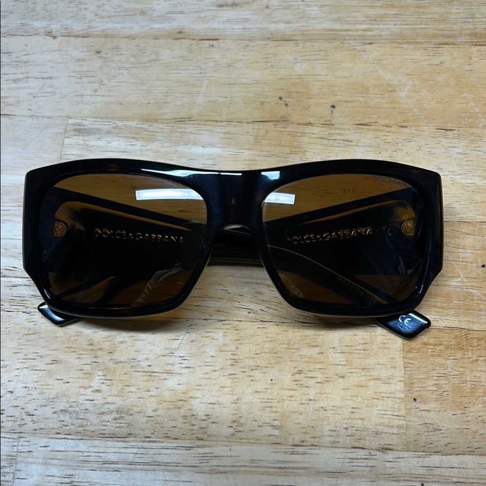 DOLCE & GABBANA Brown/Black Sunglasses